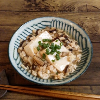 ♪ほっとする味♡豆腐の鶏そぼろ餡かけ♪